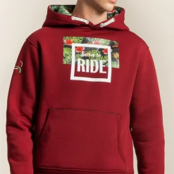 HORSE SPIRIT Sweat à capuche équitation unisexe Helsinki Born To Ride -<Femme Polaires, Sweats Homme|Polaire Et Sweat D'Équitation Femme