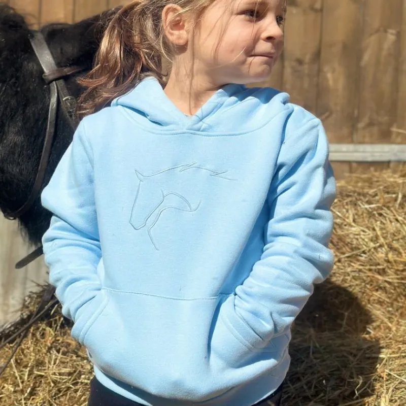 KEVIN STAUT COLLECTION Sweat à capuche équitation enfant -< Cavalier Junior|Cavalière Junior