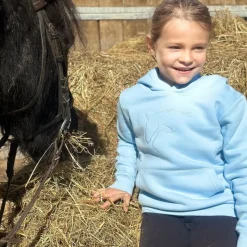KEVIN STAUT COLLECTION Sweat à capuche équitation enfant -< Cavalier Junior|Cavalière Junior