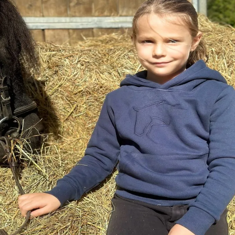 KEVIN STAUT COLLECTION Sweat à capuche équitation enfant -< Cavalier Junior|Cavalière Junior