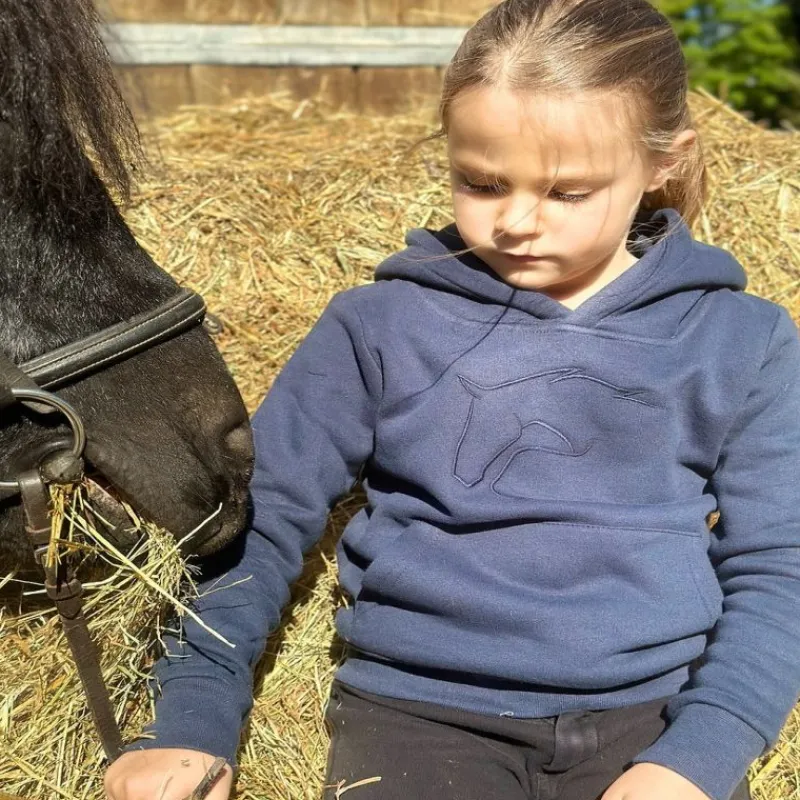 KEVIN STAUT COLLECTION Sweat à capuche équitation enfant -< Cavalier Junior|Cavalière Junior