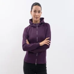 HARCOUR Sweat à capuche équitation Femme Ava -<Femme Polaire Et Sweat D'Équitation Femme