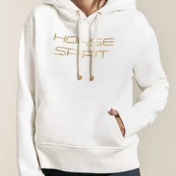 HORSE SPIRIT Sweat à capuche équitation femme Londres -<Femme Polaire Et Sweat D'Équitation Femme