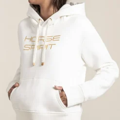 HORSE SPIRIT Sweat à capuche équitation femme Londres -<Femme Polaire Et Sweat D'Équitation Femme