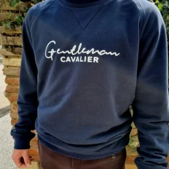 GENTLEMAN CAVALIER Sweat d'équitation Homme sans capuche -<Homme Polaires, Sweats Homme