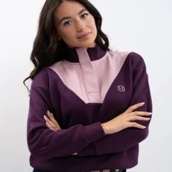 HARCOUR Sweat équitation femme Ambre -<Femme Cavalière Urbaine|Polaire Et Sweat D'Équitation Femme