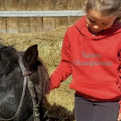 KEVIN STAUT COLLECTION Sweat équitation Fille Future Championne -< Cavalière Junior