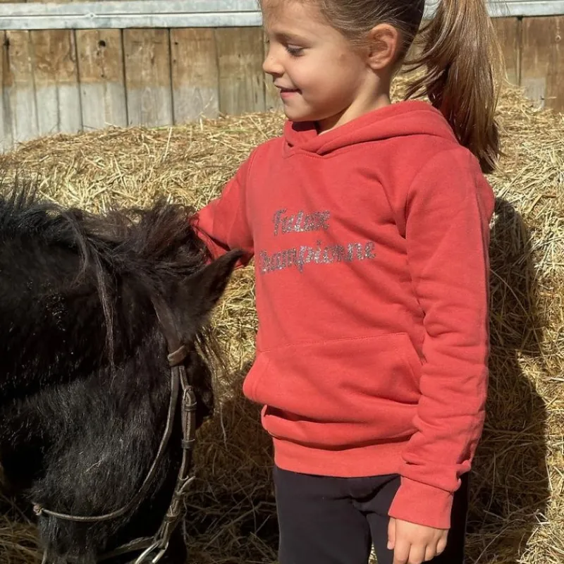 KEVIN STAUT COLLECTION Sweat équitation Fille Future Championne -< Cavalière Junior