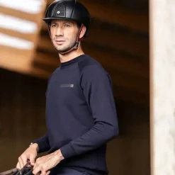 HORSE PILOT Sweat équitation Homme Mérinos -<Homme Equipement Froid Et Pluie|Polaires, Sweats Homme
