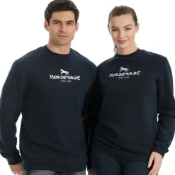 HORSEWARE Sweat équitation mixte Signature Cotton Crew -<Femme Accessoires Lifestyle Équitation|Polaires, Sweats Homme