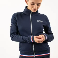 HARCOUR Sweat zippé équitation Femme Baloubeth France -<Femme Polaire Et Sweat D'Équitation Femme