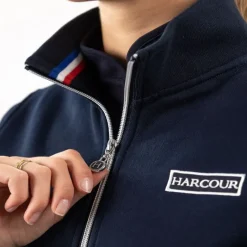 HARCOUR Sweat zippé équitation Femme Baloubeth France -<Femme Polaire Et Sweat D'Équitation Femme
