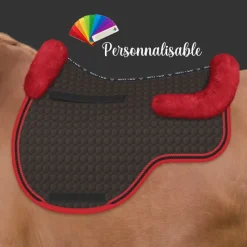 MATTES Tapis de selle cheval Eurofit avec amortisseur en mouton personnalisable -< Amortisseurs De Dos Cheval|Tapis De Selle Personnalisables