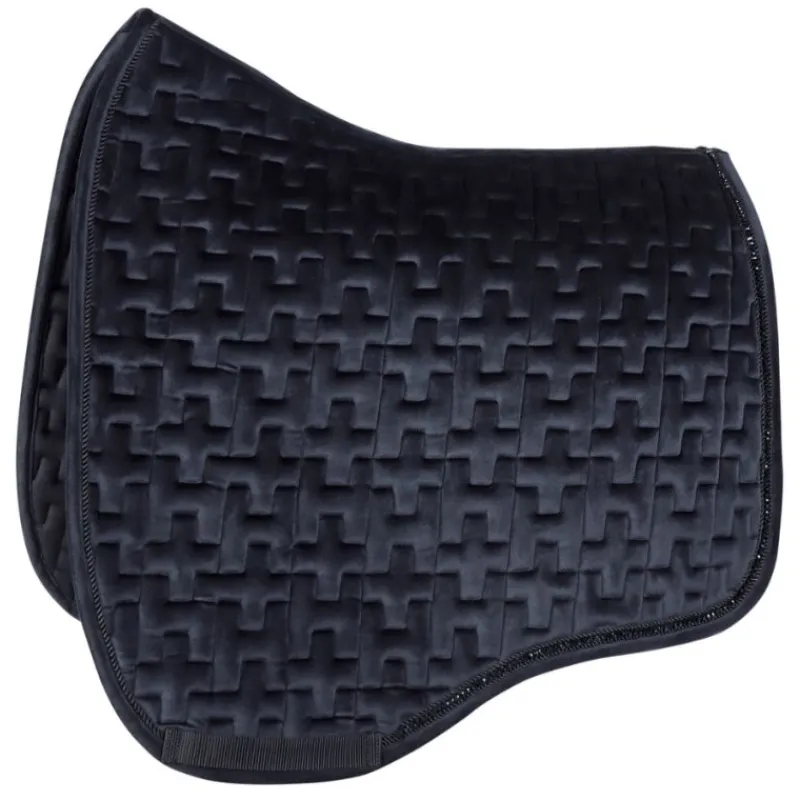 HARRY'S HORSE Tapis de selle cheval velours et perles Allure -< Tapis De Dressage|Tapis De Selle Classiques