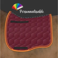 MATTES Tapis de selle Eurofit en velours personnalisable -< Tapis De Selle Personnalisables|Tapis De Dressage