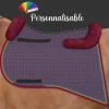MATTES Tapis en pointe cheval personnalisable avec amortisseur en mouton -< Amortisseurs De Dos Cheval|Tapis De Selle Personnalisables