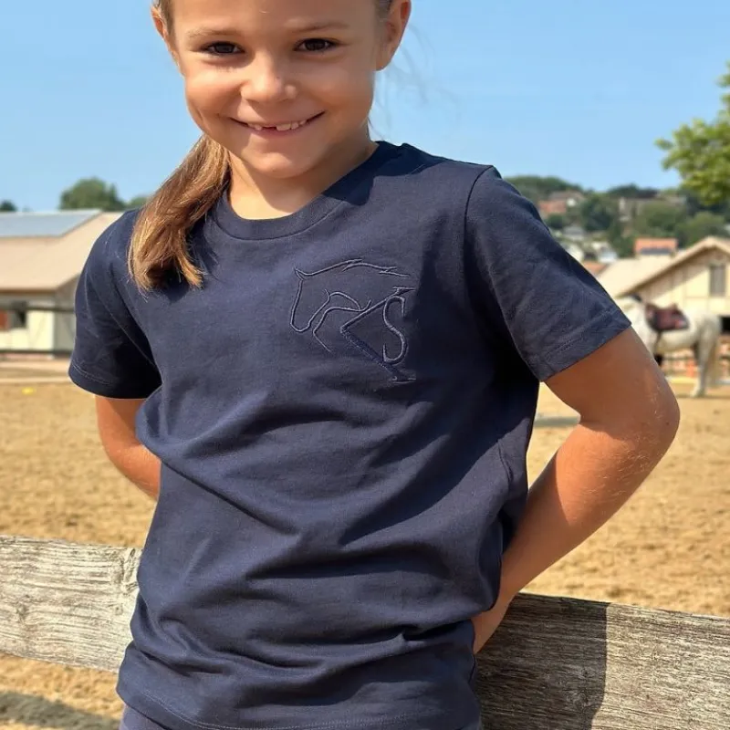 KEVIN STAUT COLLECTION Tee shirt équitation enfant -< Cavalier Junior|Cavalière Junior