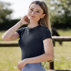 ELT Tee shirt équitation femme respirant Pisa -<Femme Equipement Équitation Pas Cher|Tee-Shirts Et Polos Équitation Femme