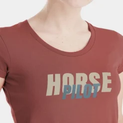 HORSE PILOT Tee-shirt Femme Team -<Femme Idées Cadeaux|Tee-Shirts Et Polos Équitation Femme