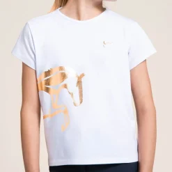 HORSE SPIRIT Tee-Shirt équitation enfant fille Barcelone -< Cavalière Junior