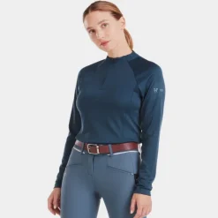HORSE PILOT Tee-shirt équitation thermique Femme -<Femme Equipement Froid Et Pluie|Tee-Shirts Et Polos Équitation Femme