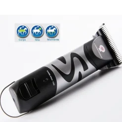 LIVERYMAN Tondeuse cheval batterie et secteur Kare Pro 100 Professional (3 peignes) -< Tondeuse Cheval