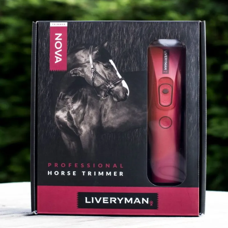LIVERYMAN Tondeuse de finition cheval batterie Nova Trimmer -< Tondeuse Cheval