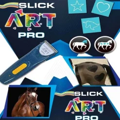 LIVERYMAN Tondeuse de finition/design équin cheval batterie Slick Art Pro -< Tondeuse Cheval