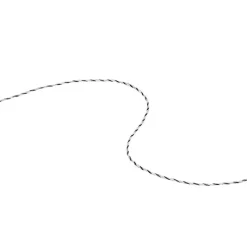 SPEEDRITE Tresse électroplastique Premium 3mm blanc/noir en bobine 400m clôture cheval -< Rubans Et Fils Clôture Cheval