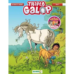 EQUIBOOKS Triple Galop Tome 11 - Bamboo Editions< Librairie Equibooks