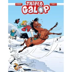 EQUIBOOKS Triple Galop Tome 4 - Bamboo Editions< Librairie Equibooks
