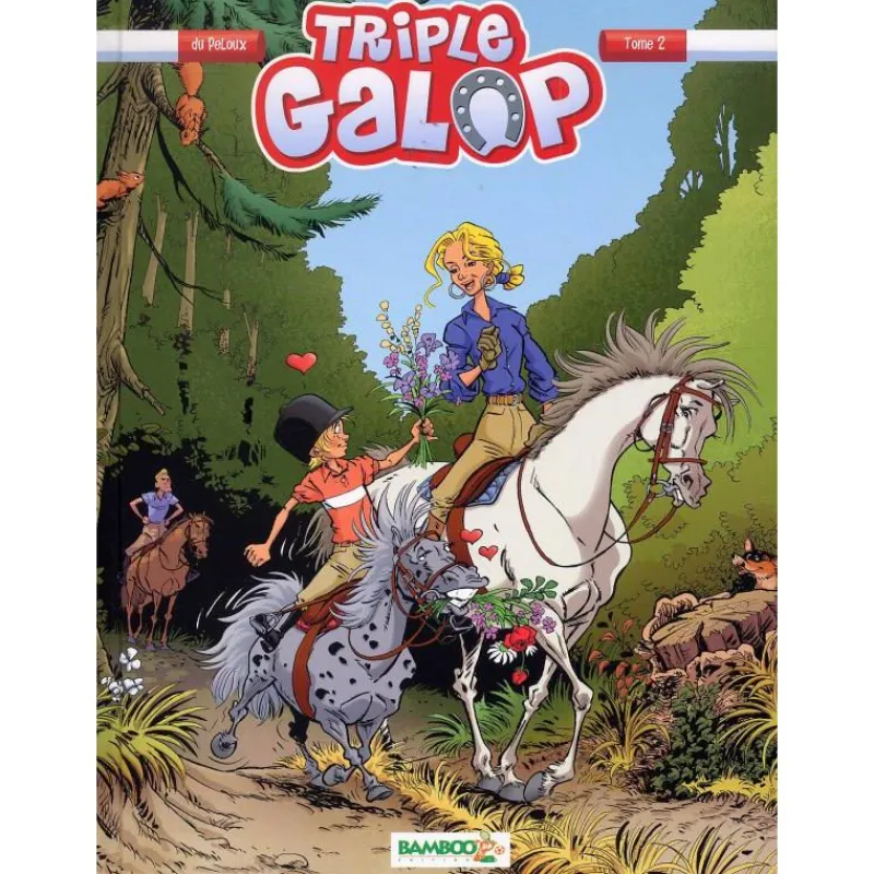 EQUIBOOKS Triple Galop Tome 2 - Bamboo Editions< Librairie Equibooks