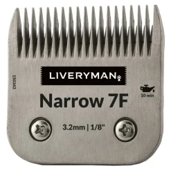 LIVERYMAN Tête de coupe de finition peigne tondeuse cheval Narrow 46 mm poil dense 3,2 mm -< Tondeuse Cheval