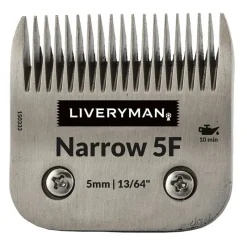 LIVERYMAN Tête de coupe de finition peigne tondeuse cheval large 46 mm Narrow poil long 6,4 mm -< Tondeuse Cheval