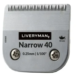 LIVERYMAN Tête de coupe de finition peigne tondeuse cheval Narrow 46mm tonte très fine 0,25mm -< Tondeuse Cheval