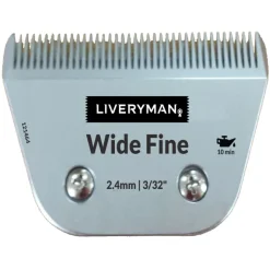 LIVERYMAN Tête de coupe peigne tondeuse cheval large et fin 65mm tonte classique 2,4 mm -< Tondeuse Cheval