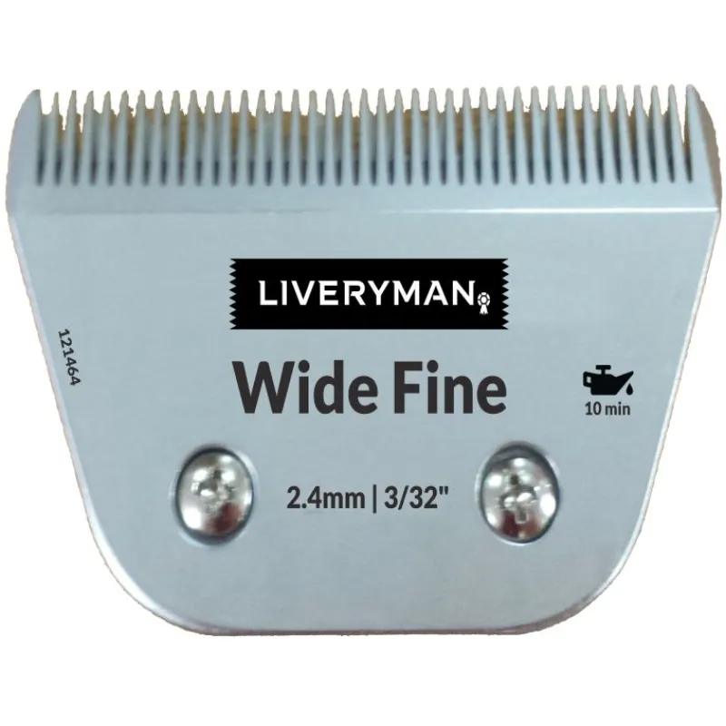 LIVERYMAN Tête de coupe peigne tondeuse cheval large et fin 65mm tonte classique 2,4 mm -< Tondeuse Cheval