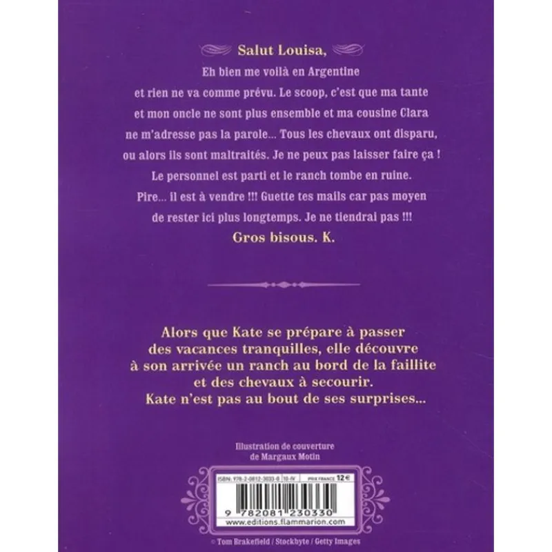 EQUIBOOKS Un ranch pour Kate Tome 1 : Un nouveau départ - Flammarion< Librairie Equibooks