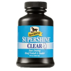 ABSORBINE Vernis sabot cheval transparent Supershine -< Huile Sabot Cheval