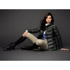 ALESSANDRO ALBANESE Veste doudoune Plume Femme Mantova -<Femme Veste Et Manteau Équitation Femme