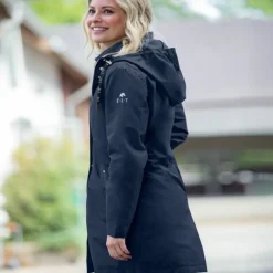 ELT Veste longue équitation femme Emilia - Waldhausen<Femme Equipement Froid Et Pluie|Veste Et Manteau Équitation Femme