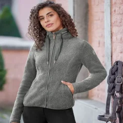 ELT Veste Pilou femme équitation Teddy Fleece Marseille -<Femme Polaire Et Sweat D'Équitation Femme