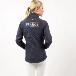 HARCOUR Veste équitation femme Jiminy Collection France -<Femme Veste Et Manteau Équitation Femme|Polaire Et Sweat D'Équitation Femme