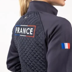 HARCOUR Veste équitation femme Jiminy Collection France -<Femme Veste Et Manteau Équitation Femme|Polaire Et Sweat D'Équitation Femme