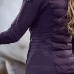 ELT Veste équitation femme matelassée hybride Oregon - Waldhausen<Femme Polaire Et Sweat D'Équitation Femme|Veste Et Manteau Équitation Femme