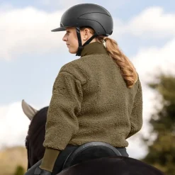 ELT Veste équitation femme sherpa polaire Riverside -<Femme Polaire Et Sweat D'Équitation Femme|Veste Et Manteau Équitation Femme