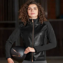 ELT Veste équitation femme Softshell Monte Carlo -<Femme Polaire Et Sweat D'Équitation Femme|Veste Et Manteau Équitation Femme