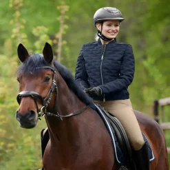 ELT Veste équitation femme Softshell Lourdes -<Femme Veste Et Manteau Équitation Femme