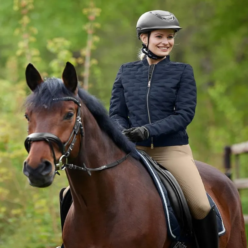 ELT Veste équitation femme Softshell Lourdes -<Femme Veste Et Manteau Équitation Femme