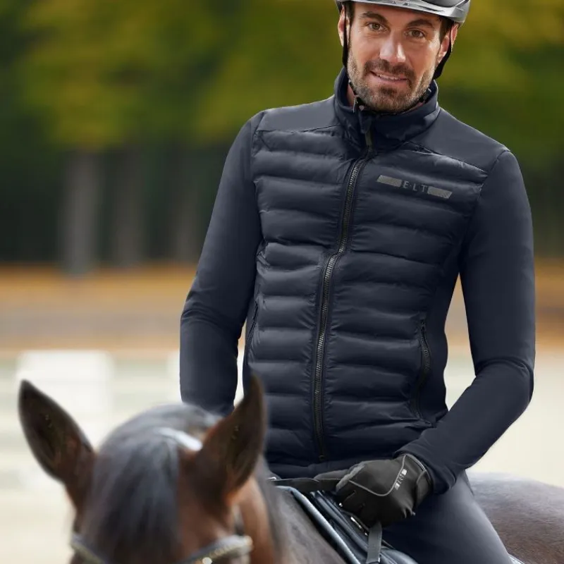 ELT Veste équitation Homme Hybride Missouri -<Homme Equipement Équitation Pas Cher|Blousons, Parkas Homme